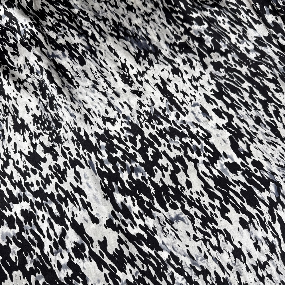 Express Dress Women's Size Med Long Sleeve Animal Print‎ Short Silky - Picture 2 of 6